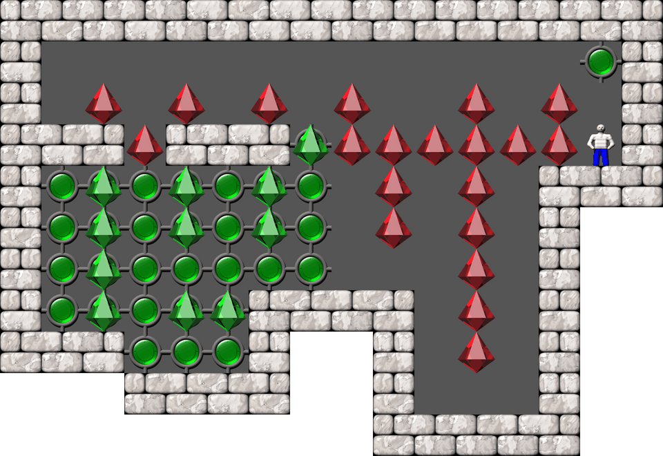 Sokoban Bugs collection 3 level 111